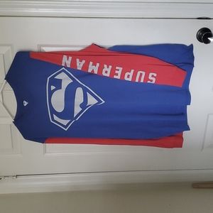 Unisex XL Superman Longsleeve Tee